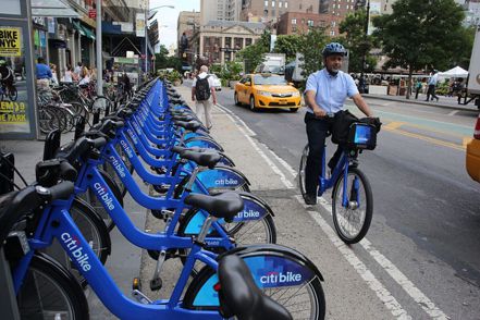 照片：紐約市自行車共享（彭博資訊）