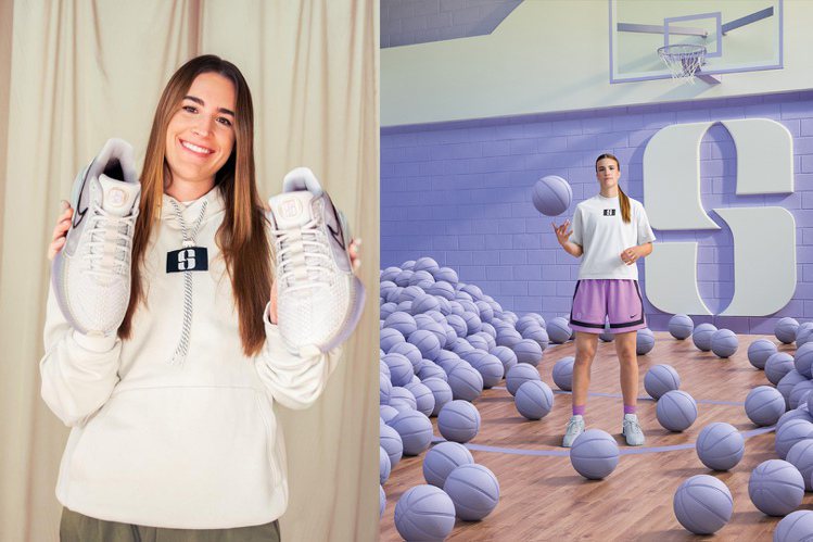 Nike宣布WNBA現任紐約自由人隊Sabrina Ionescu在正式加入所支持的女性運動員家族後，第一雙簽名籃球鞋上市。圖／摘自instagram、Nike提供
