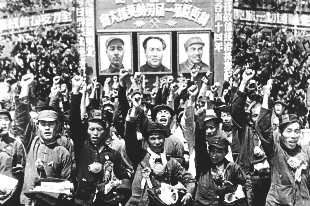 1949年，這個「新」或「紅色」的中國，堅定地站在以蘇聯為首的社會主義國家陣營這一邊。冷戰因此降臨亞洲，中國與西方就此切斷關係。 圖／美聯社