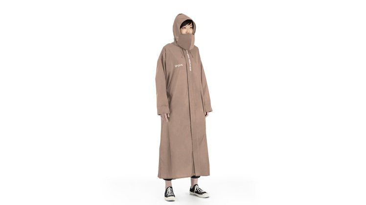Gogoro 都會極簡連身式雨衣／預計11月上市。圖／無印良品提供