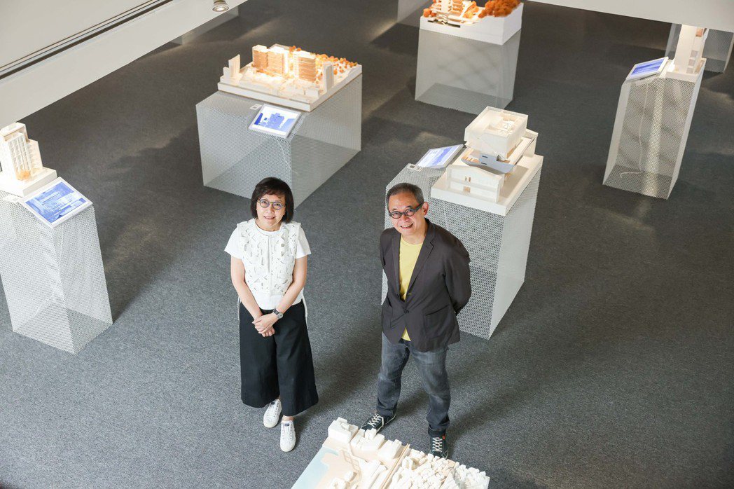 郭旭原與黃惠美「時間的空間」展覽，是兩人25年的回望與再次凝視。記者吳致碩／攝影