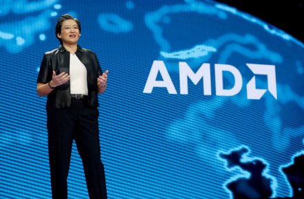 超微（AMD）執行長蘇姿丰看好人工智慧（AI）事業展望。 路透