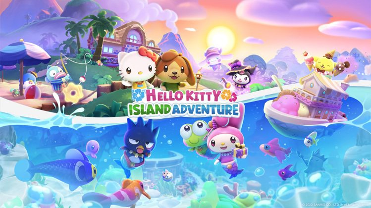 與Hello Kitty和朋友們一起在Apple Arcade上開啟迷人的島嶼冒險。圖／蘋果提供