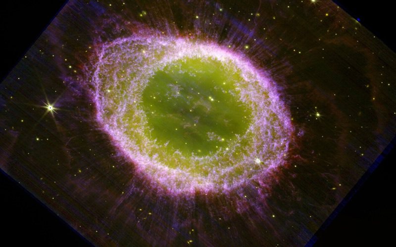 The Splendor of the M57 Ring Nebula: Witnessing the Moment of Star Death with the Webb Space Telescope