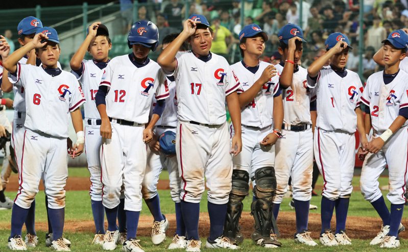 Ｕ12中華台北隊最後輸給美國奪亞軍小選手失望。記者劉學聖／攝影