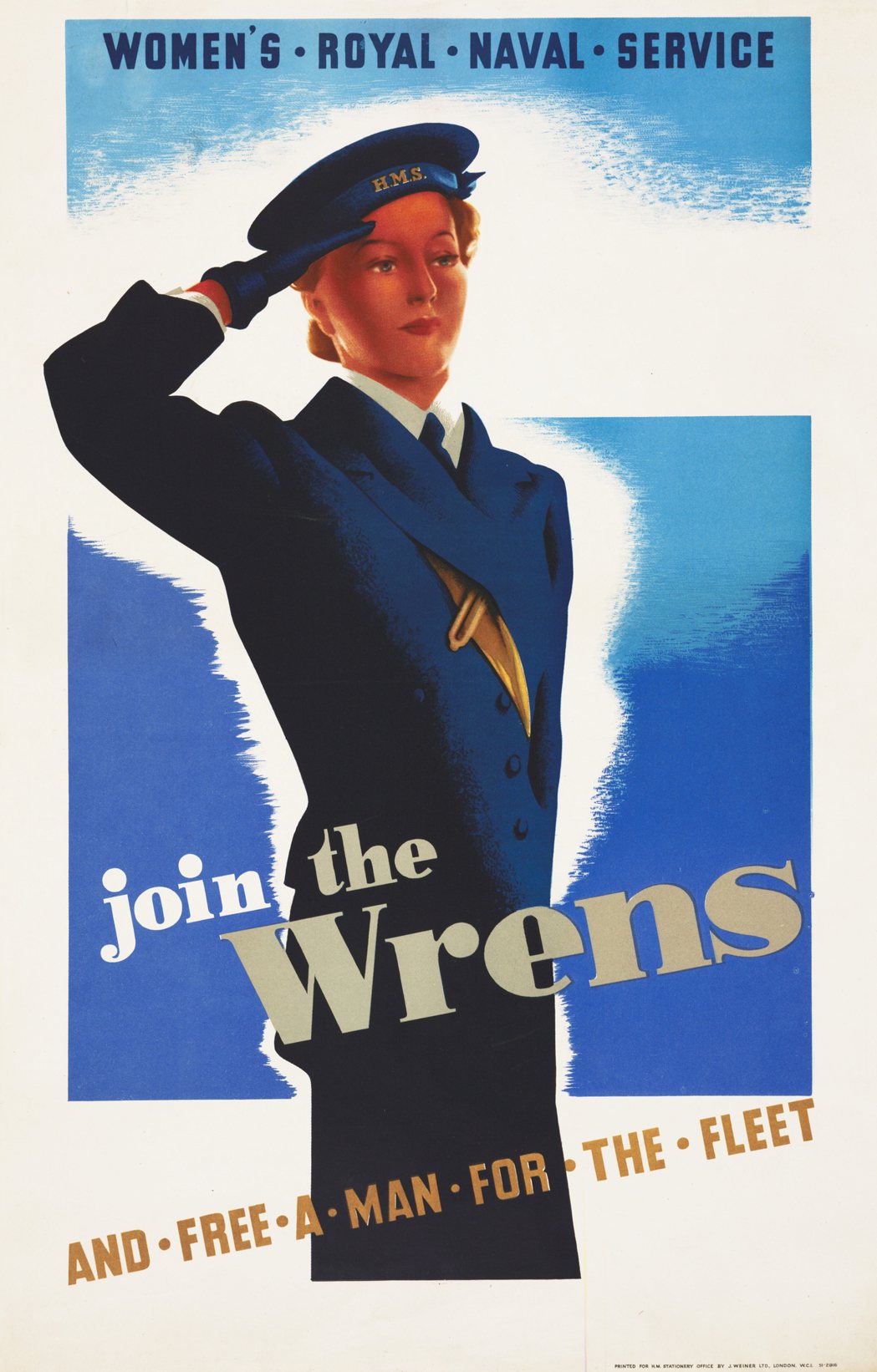 第二次世界大戰招募海報。 圖／維基共享