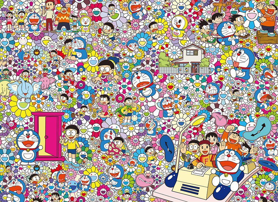 《THE哆啦A夢展》集結28位藝術家的創作 圖/聯合數位文創提供