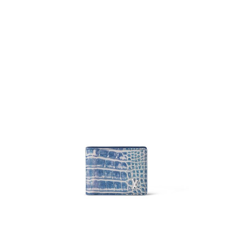 冰晶藍色Multiple Wallet ，18萬7,000元。圖／路易威登提供