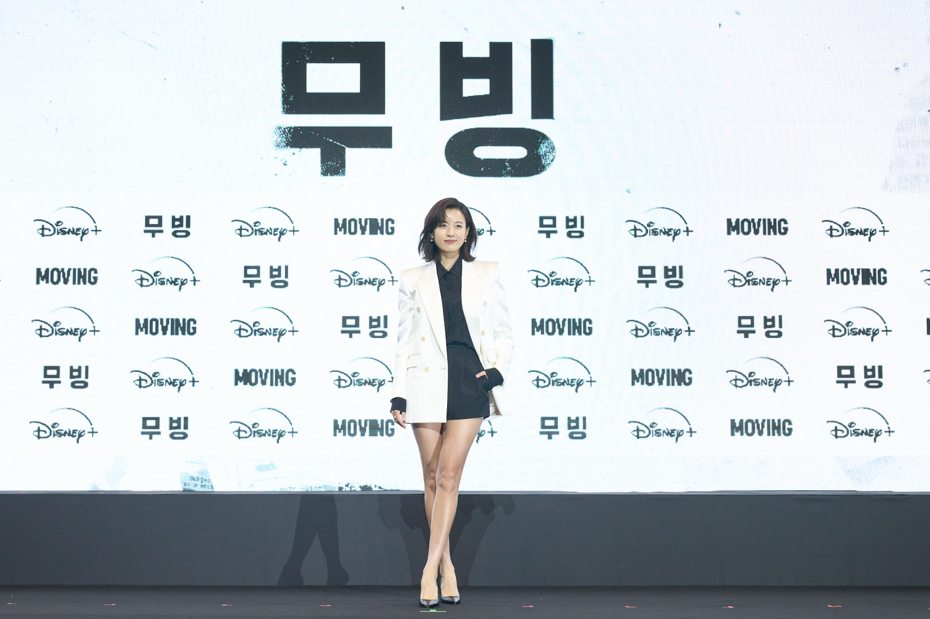韓孝周是出了名的韓國美女。圖／Disney+提供