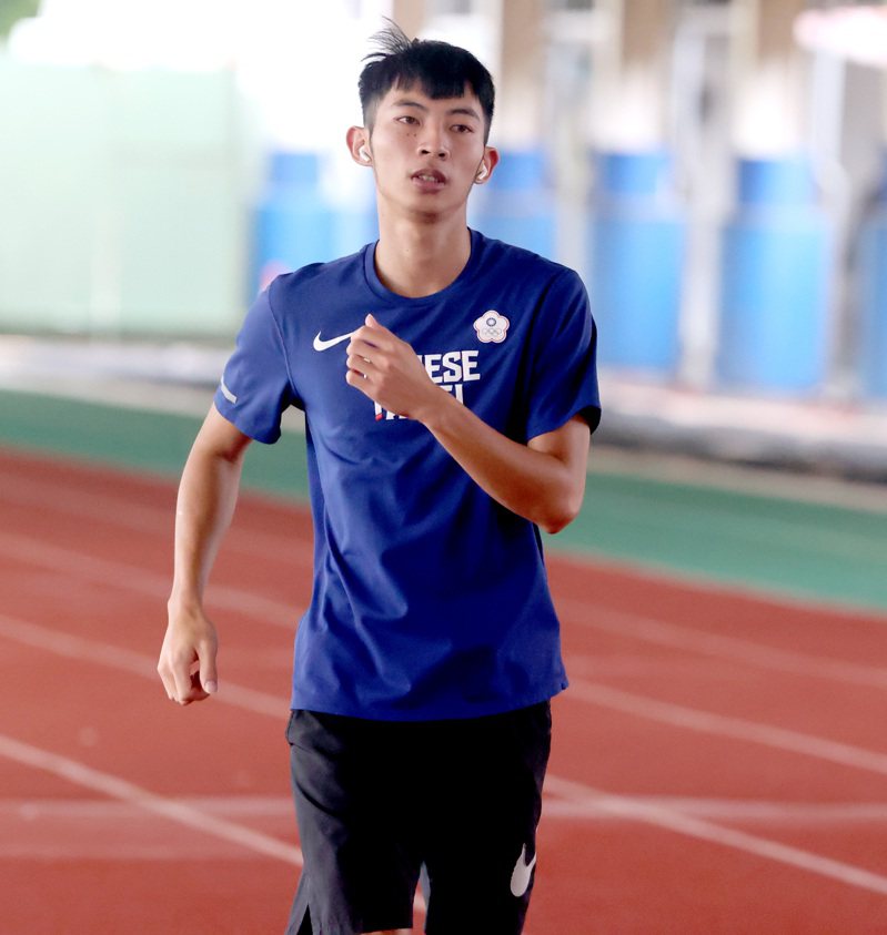 林昱堂是首次參加世界田徑錦標賽。 聯合報系資料照