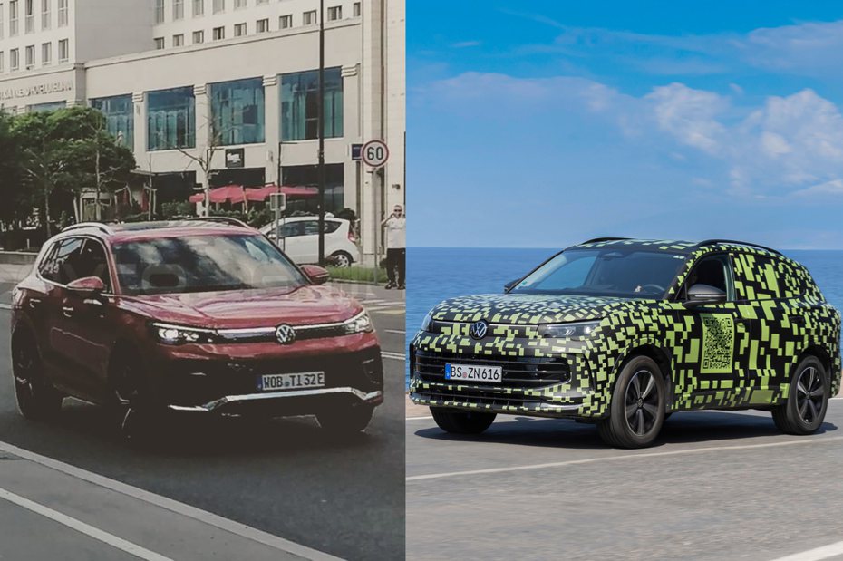 無偽裝全新第三代Volkswagen Tiguan被捕獲正在拍攝宣傳影片！ 摘自avtomanija Instagram、Volkswagen