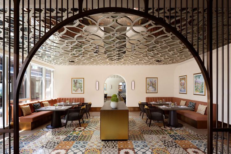 杜拜棕櫚美景安凡尼臻選酒店La Sirene餐廳。圖／Minor Hotels提供