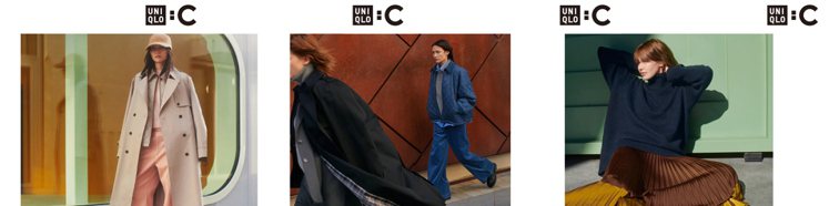全新的UNIQLO:C系列，延續了Clare Waight Keller擅長不規則剪裁，藉由剛柔並濟的設計風格，展現女性獨特氣質。圖／摘自instagram