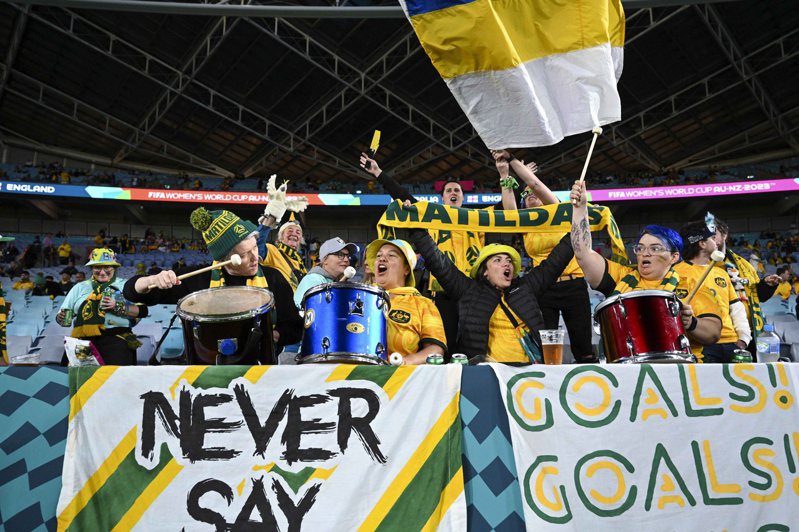 澳洲女足雖然無緣踢進世界盃決賽，仍創下該國有紀錄以來最高的電視收視率。 歐新社