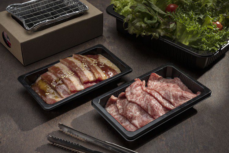 「杉中寶盒」依照肉品不同，共有3種選擇。圖／石研室提供