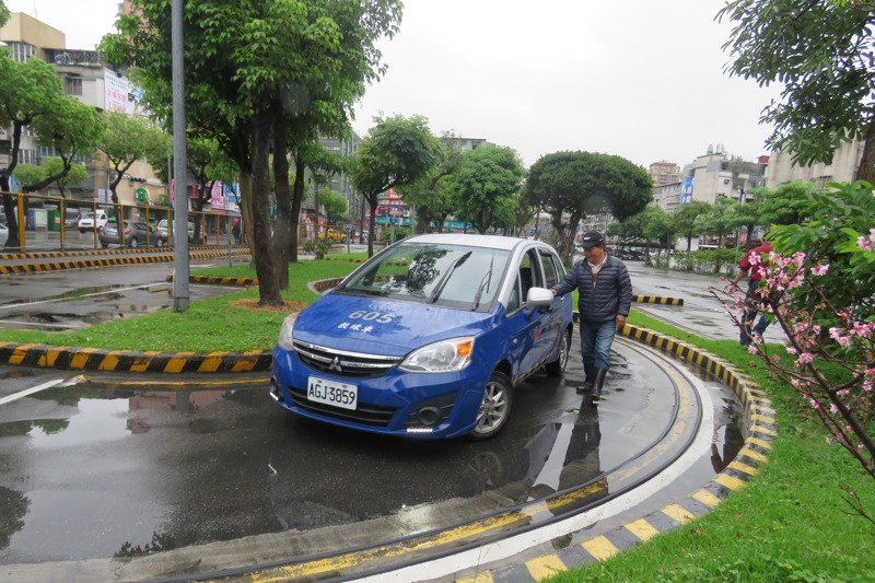 台灣的小型車駕駛訓練情形。圖／公路總局提供