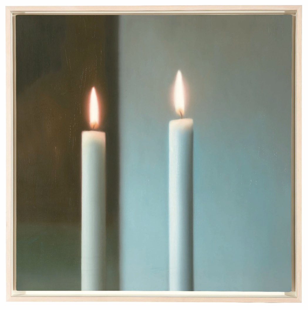 Gerhard Richter, Zwei Kerzen (Two Candle...