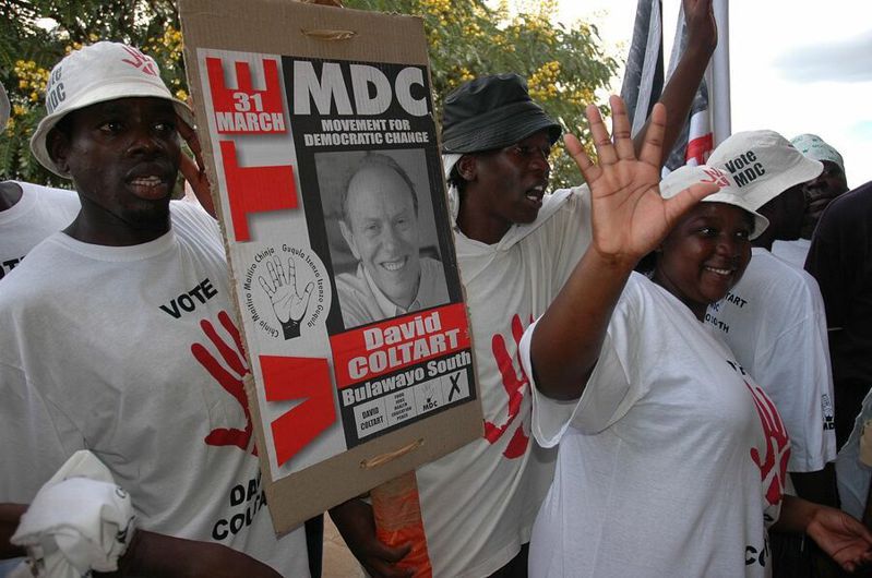辛巴威將於23日舉行大選，雙方差距相當接近，也讓外界關注大選結果。（Photo from Wikimedia Commons）