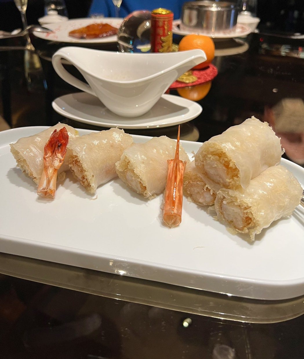 AKIRA的精選菜色／頤宮中餐廳-春風得意腸。圖／AKIRA 提供