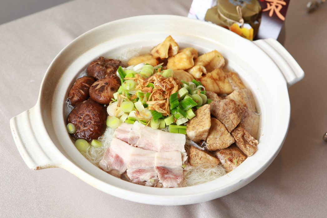 王俊傑的精選菜色／請客樓-白鯧米粉湯。圖／台北喜來登提供