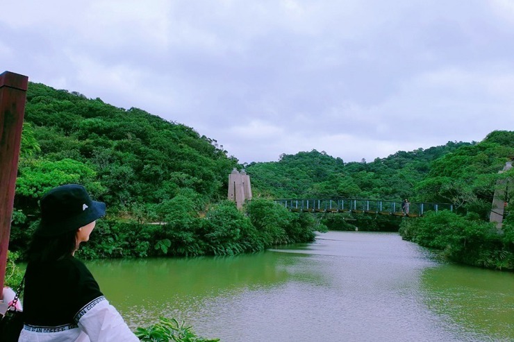 基隆情人湖公園 ｜北台灣最具浪漫色彩的一座橋～攜手同遊此地、牽手共渡一生