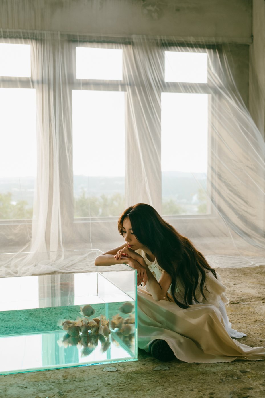 田馥甄推出新歌「乘著無人光影的遠行」。圖／何樂音樂提供