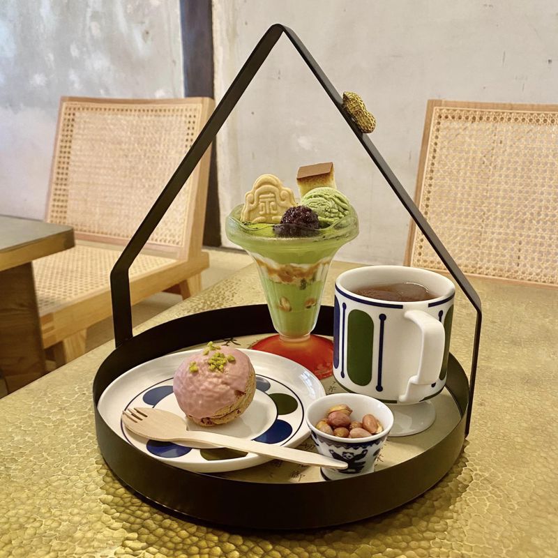 「明治町冰淇淋」提供3款冰淇淋沙龍套餐。圖／擷取自「台南式」粉絲團