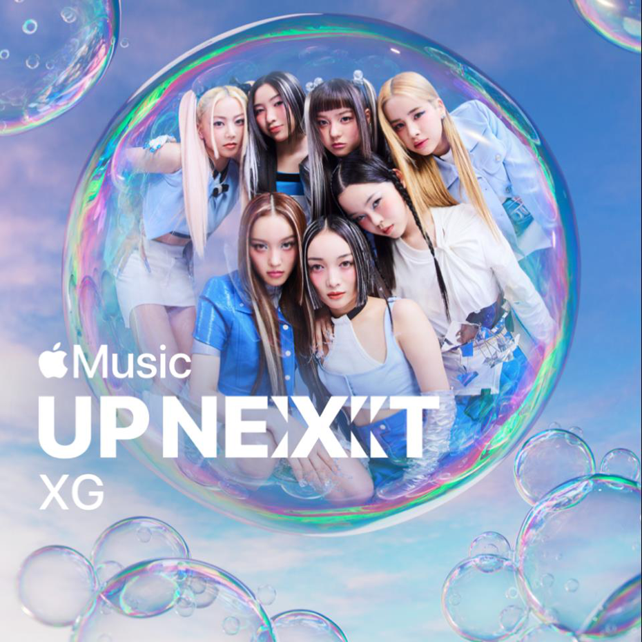 「超人氣女團」XG登上Apple Music封面之星。（圖／XGALX提供）