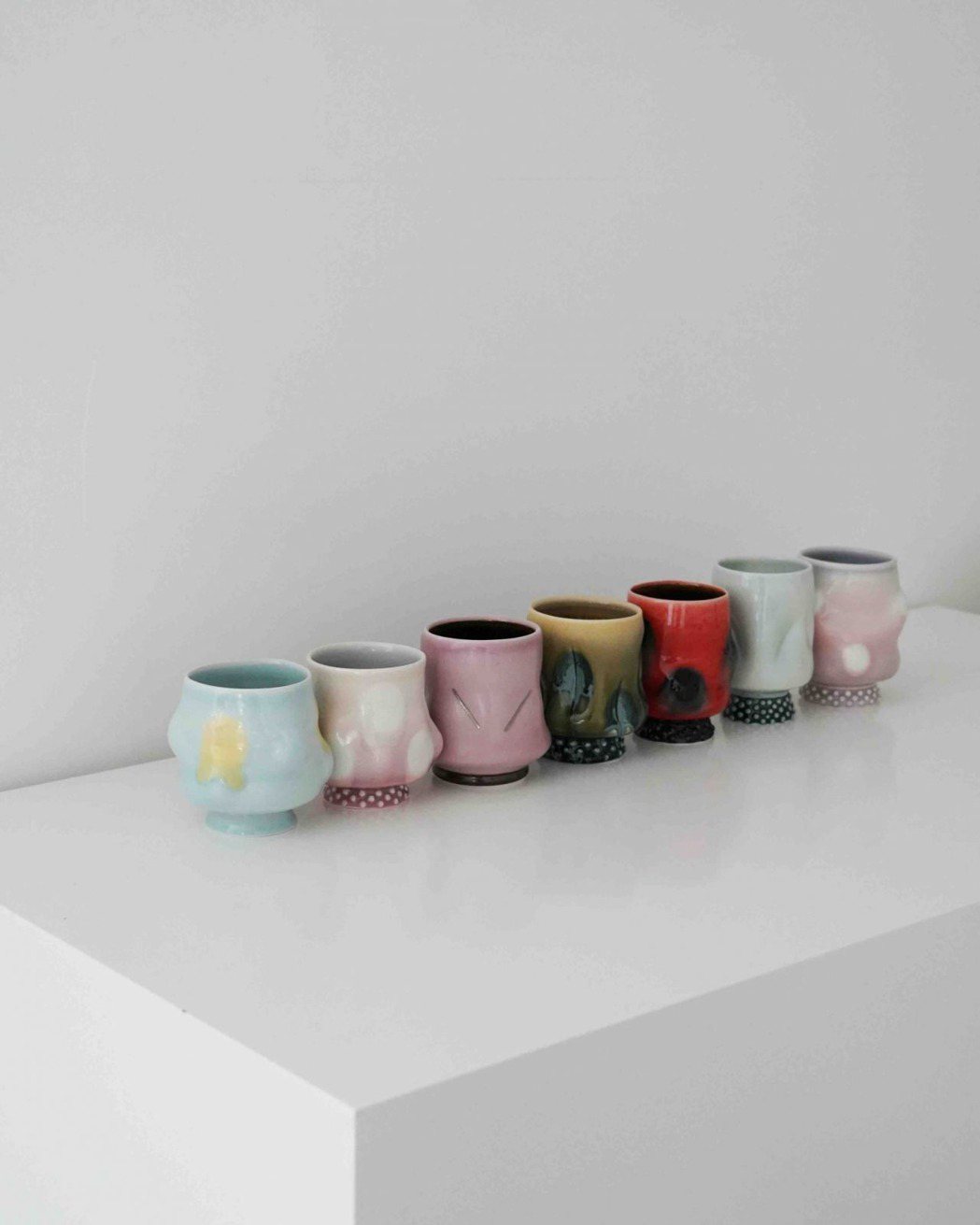 Cho Hyun-seung設計的陶瓷杯。 照片／Finork提供