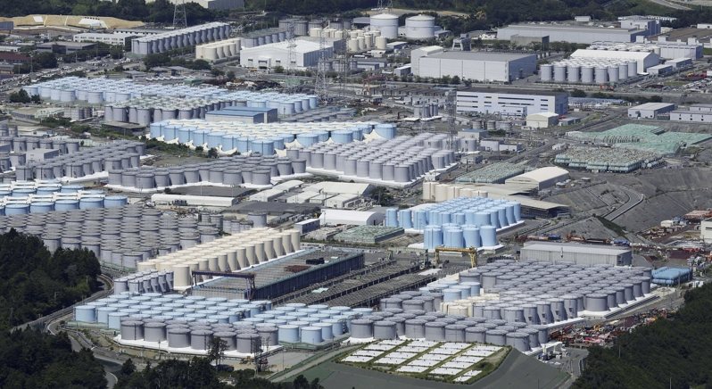 東京電力公司已於日本當地時間24日下午1時（台灣時間中午12時）開始排放福島第一核電廠核汙水。圖／美聯社