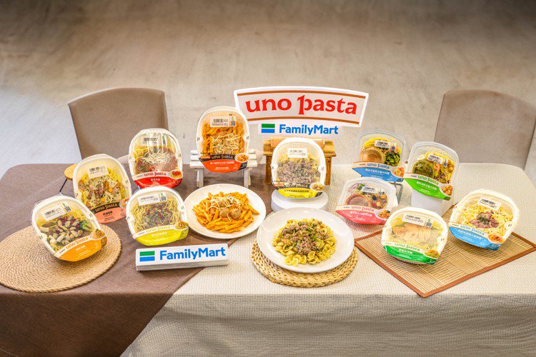 全家便利商店義大利麵品牌「uno pasta」宣布與具義大利官方認證餐廳「solo pasta」攜手合作推出2款新品。圖／全家便利商店提供