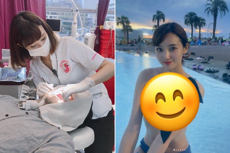 有著「最美牙醫」封號的西原愛夏近日曬出泳裝照，讓粉絲們大飽眼福。圖／取自Instagram@manakanishihara