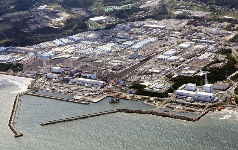 日本於當地時間8月24日下午1時3分（台灣時間中午12時3分），將福島第一核電廠內存放的「核處理水」排放入海。（路透）
