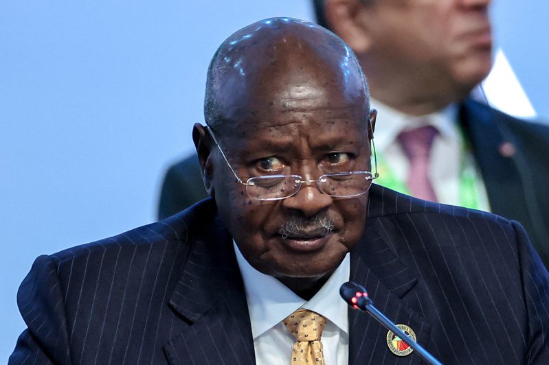 東非國家烏干達總統穆塞維尼（Yoweri Museveni）。歐新社