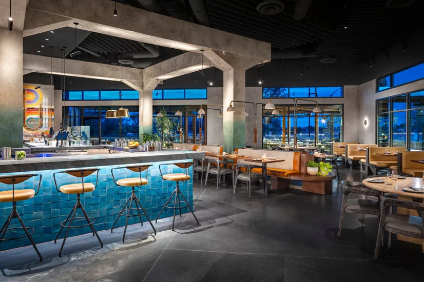 【設計與生活】色調誘人的墨西哥餐廳！大膽幾何創造海洋幻想