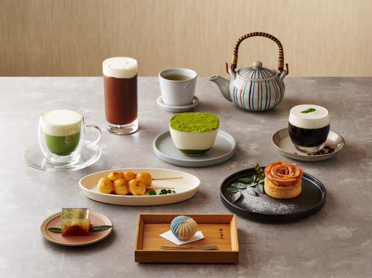 莞固茶寮提供多種日式與創意甜點。圖／莞固茶寮提供