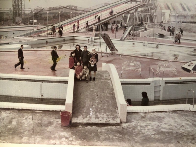 1974年大同水上樂園。圖／讀者賴振義攝影。