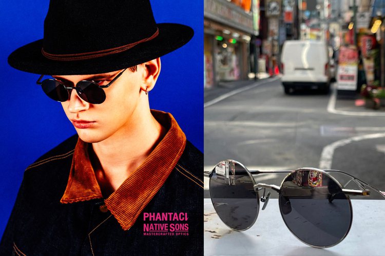 潮牌PHANTACi邀請NATIVE SONS跨界合作，推出Aston Explorer太陽眼鏡，也變成周杰倫穿搭必備的時髦單品。圖／PHANTACi提供