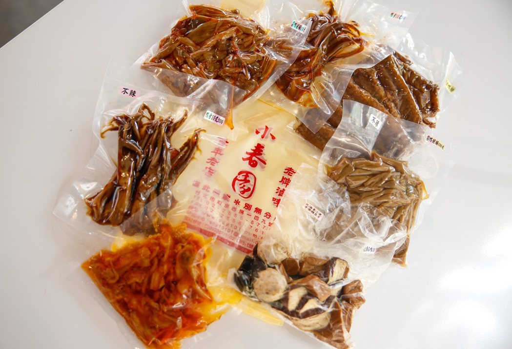 台北百年名店「小春園滷味」，將到高雄出攤，帶來豐富的滷味美食。本報資料照片