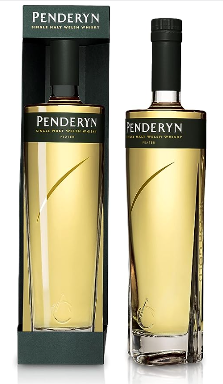 潘迪恩（PENDERYN）泥煤單一麥芽威爾斯威士忌。 圖／藏酒論壇提供