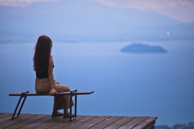 遊日本｜在浪漫繽紛的箱館山  俯瞰琵琶湖無限透明的藍
