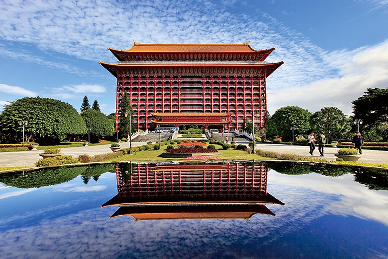 ▲圓山大飯店是最能代表台灣的地標之一，宮殿式大樓充滿中國文化元素，俯瞰大台北地區，地理位置絕佳。圓山大飯店提供