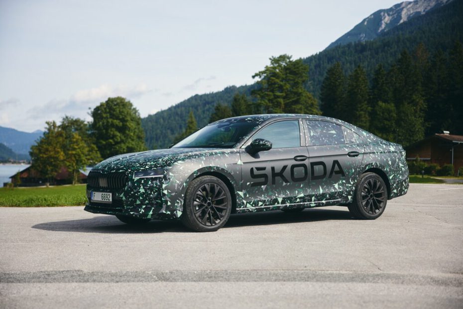 全新第四代Škoda Superb。 圖／Škoda