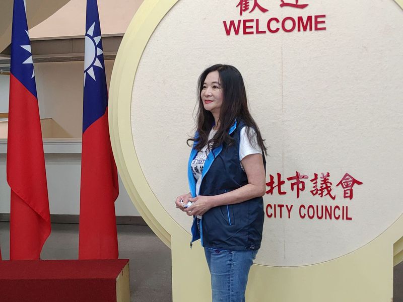 爭取國民黨中正萬華區立委選舉提名的北市議員應曉薇。 本報資料照片
