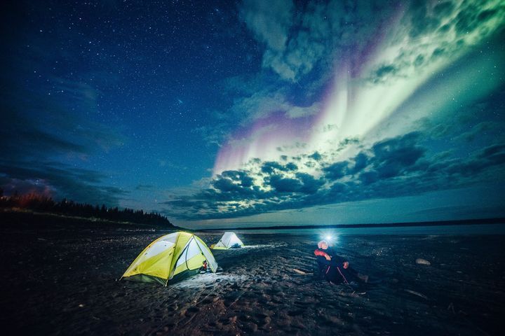 西北領地是加拿大可觀賞極光的主要地區之一。　圖：Northwest Territories Tourism（Angela Gzowski）／提供