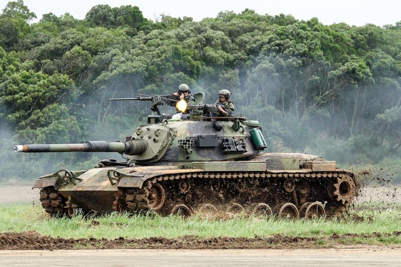 CM11勇虎式戰車。圖／聯合報系資料照片