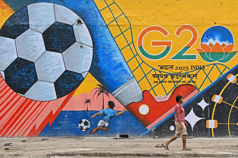 第43屆G20峰會9日將於印度新德里登場。法新社
