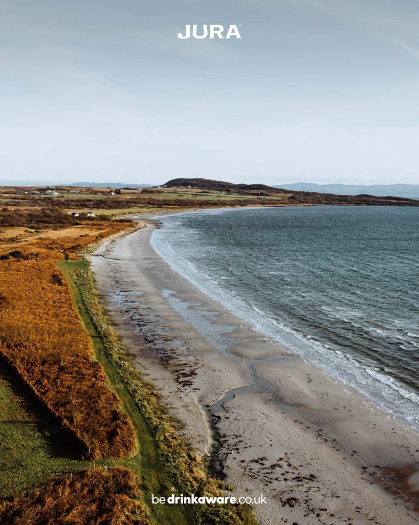 吉拉是蘇格蘭最大的島嶼之一，卻也是人口最稀疏的島嶼。 圖／Jura吉拉提供