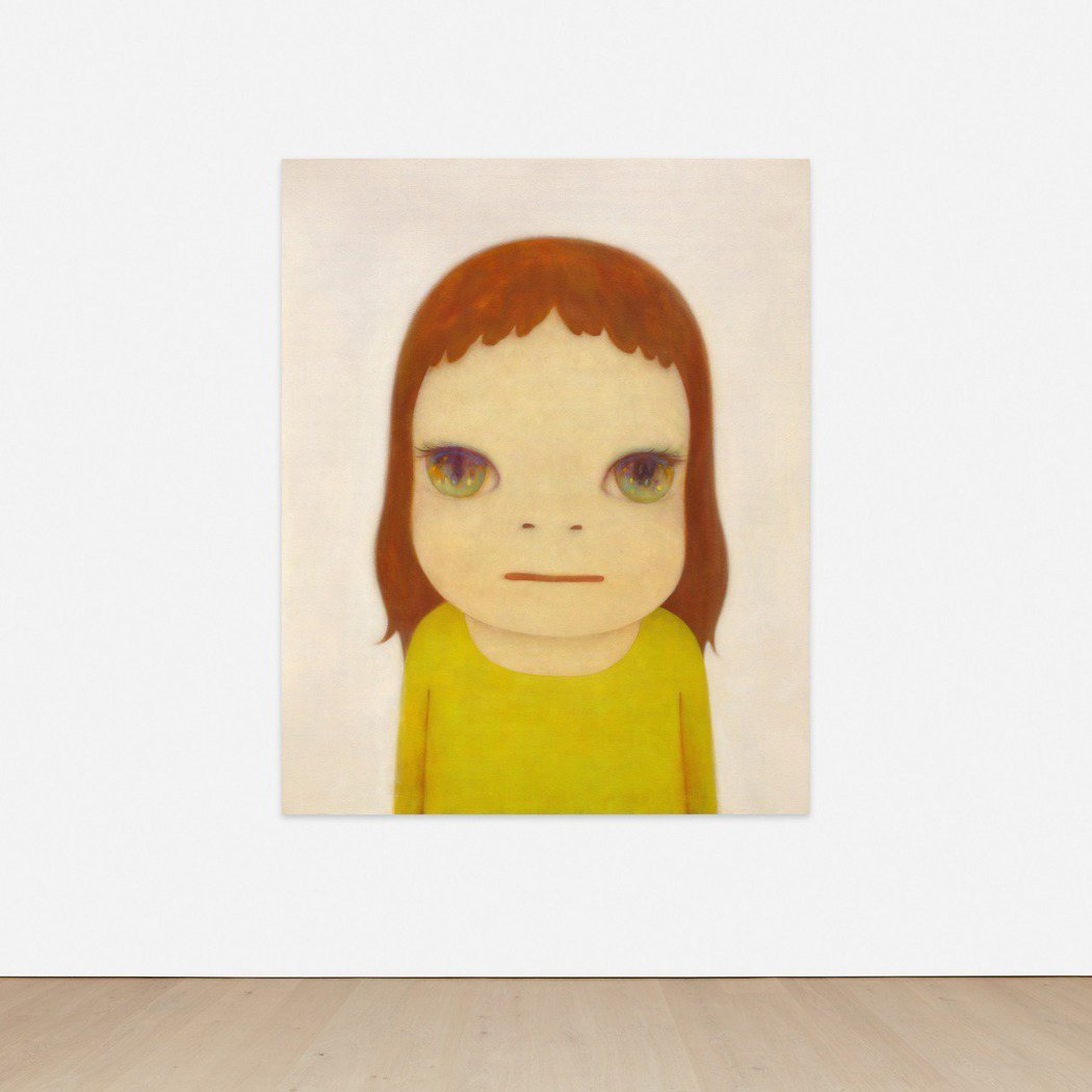 奈良美智《不行就是不行》，2006年作，壓克力畫布，162.5 x 130.8公...