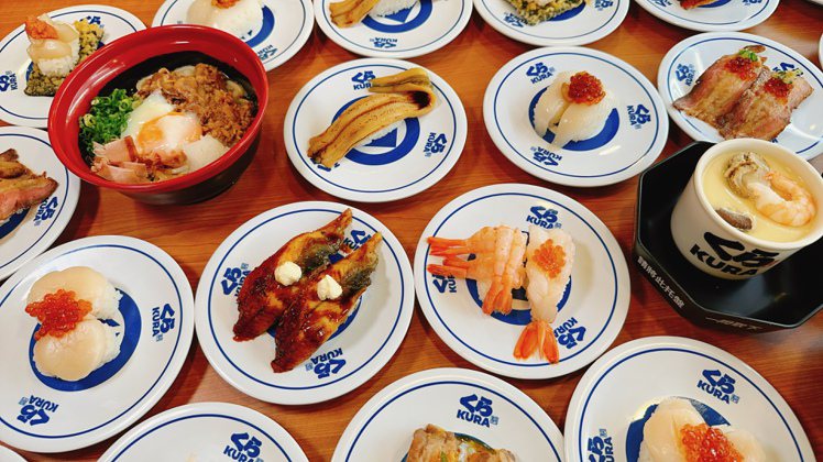 限時7天的「大滿足盛賞祭」共計有10款不同商品。圖／藏壽司提供